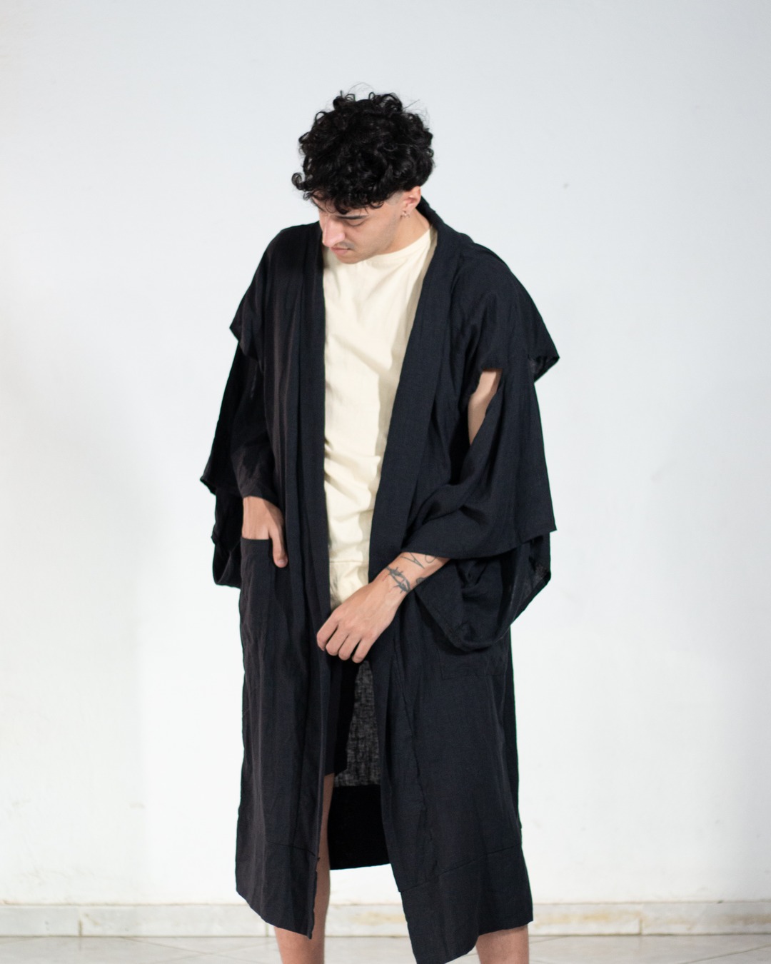 Kimono Puxadinho Preto